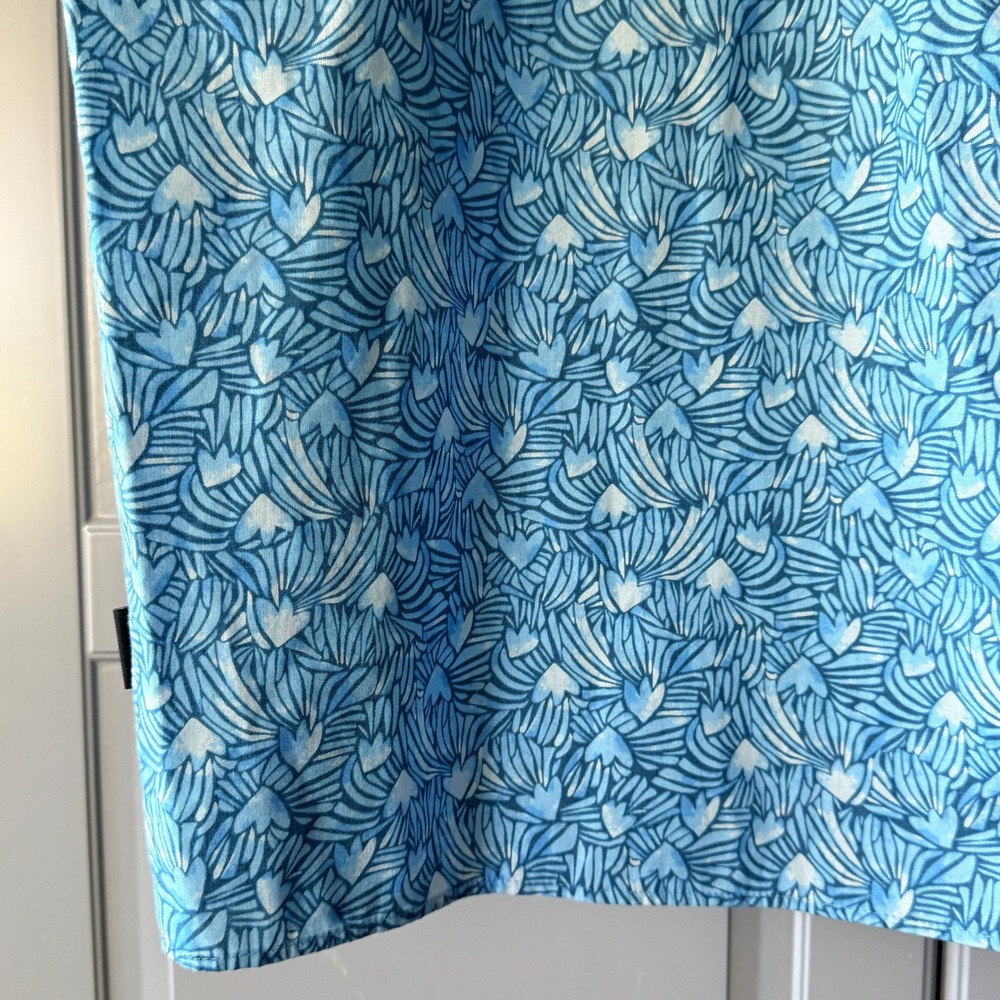 Patagonia Mens Go To Abstract Wave‎ Print Button Up Shirt, Blue, XXL - Picture 8 of 10
